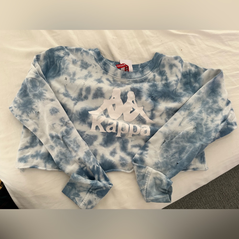 Cropped Kappa Crewneck